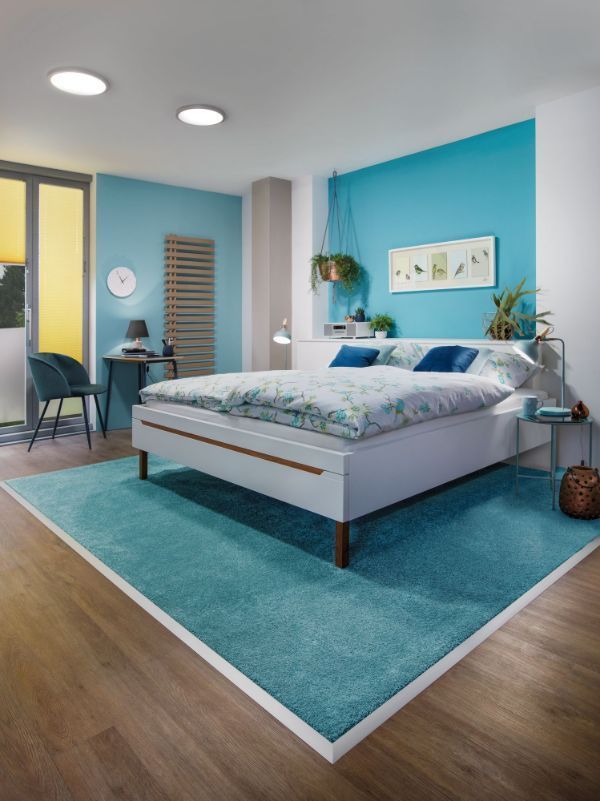 Plafon LED Atria 24W Ø30 cm różowe złoto – nowoczesny, płaski sufitowy