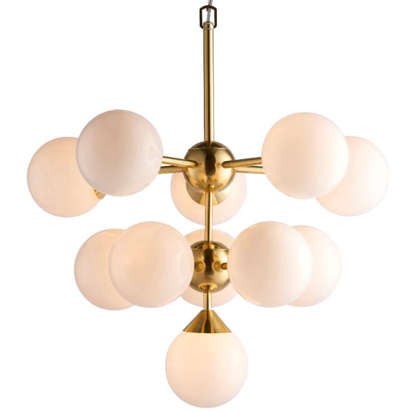 Oryginalna lampa wisząca Oscar - żyrandol z kulami