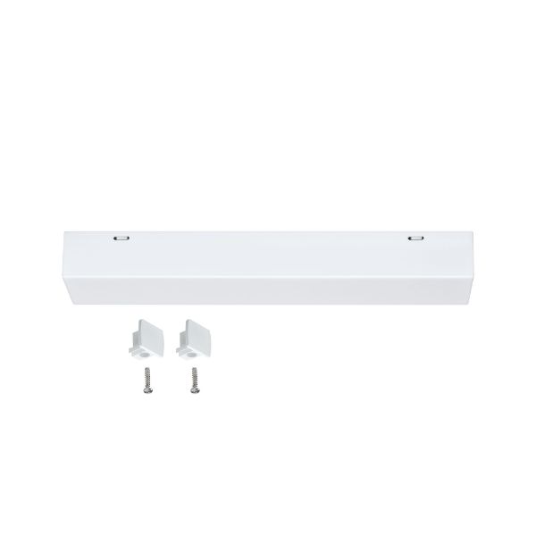 Zasilacz środkowy URail - biały, system szynowy