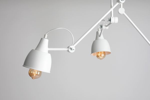 Nowoczesny żyrandol sufitowy Aida - loftowy