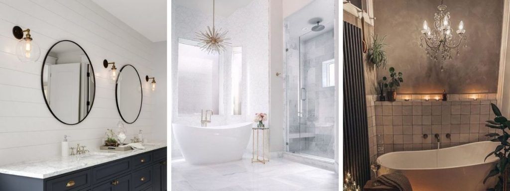 eleganckie lampy do łazienki