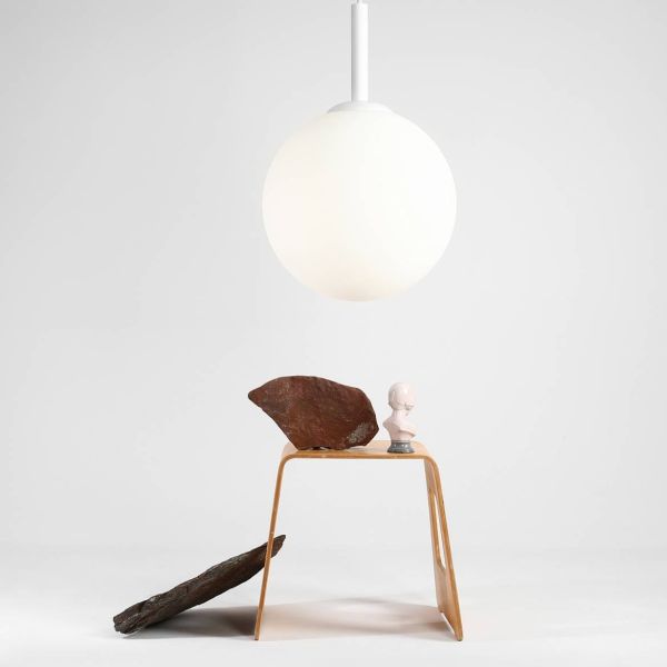 Lampa wisząca Bosso Grande do dużego salonu, 50cm