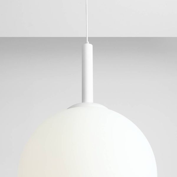 Lampa wisząca Bosso Grande do dużego salonu, 50cm