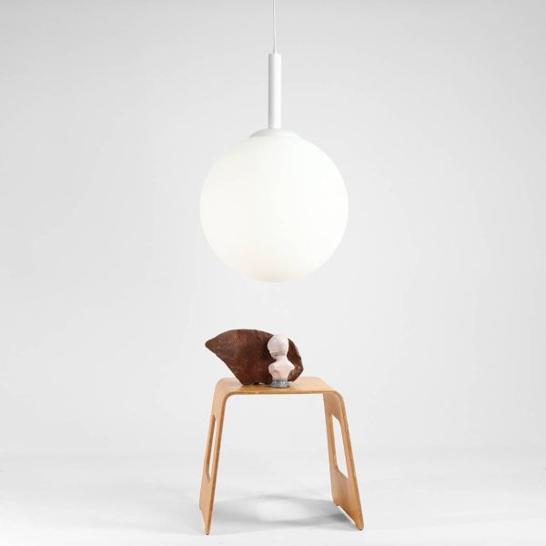 Lampa wisząca Bosso Grande do dużego salonu, 50cm