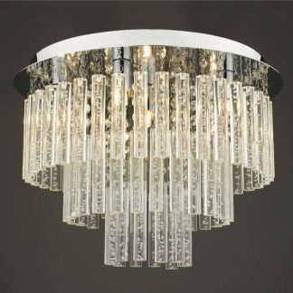 Lampa sufitowa Paulita do eleganckego salonu