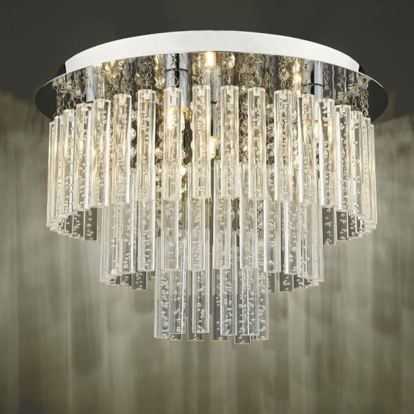 Lampa sufitowa Paulita do eleganckego salonu