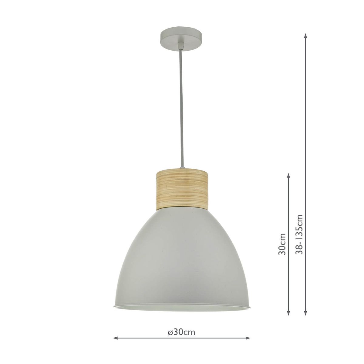 Lampa wisząca Adna nad kuchenną wyspę