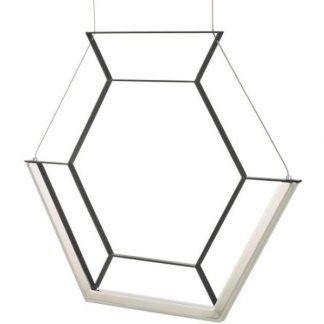Lampa wisząca Hexagon do dużej jadalni