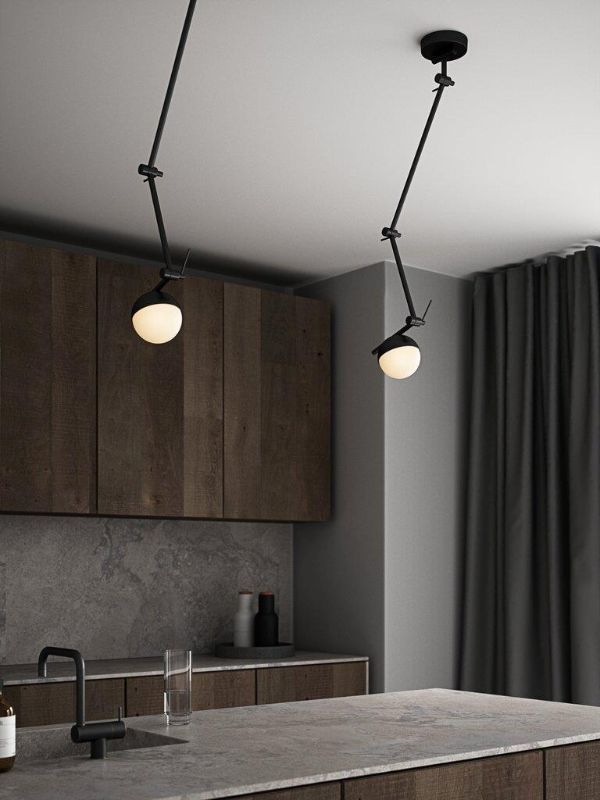 Kinkiet Contina na długim ramieniu - do sypialni i salonu