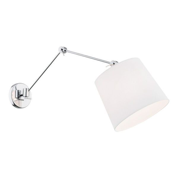 Kinkiet Zakyntos Bis nad łóżko w sypialni