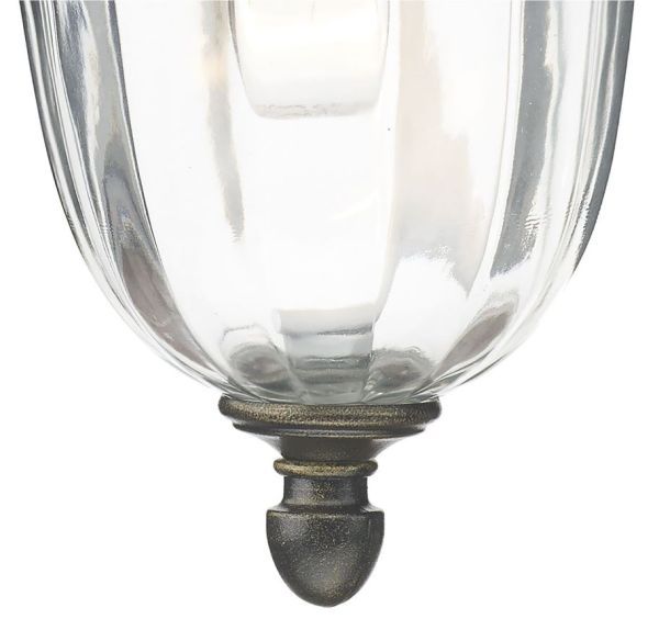 Kinkiet zewnętrzny Aldgate do drzwi wejściowych