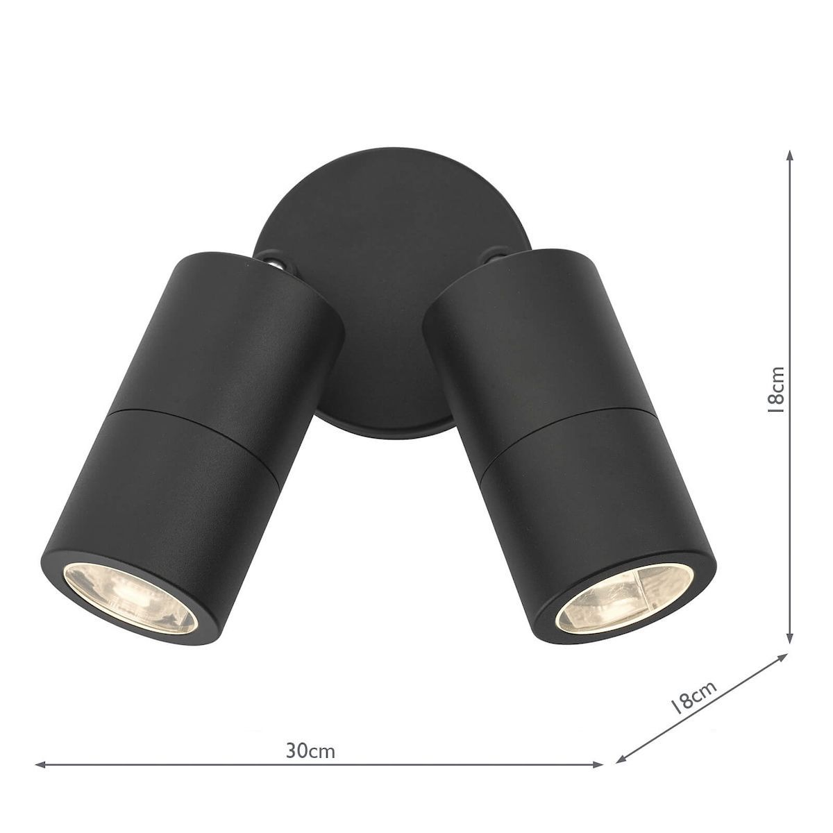 Kinkiet zewnętrzny Ortega na elewację domu