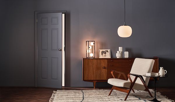 Lampa stołowa Ensio do nowoczesnego salonu