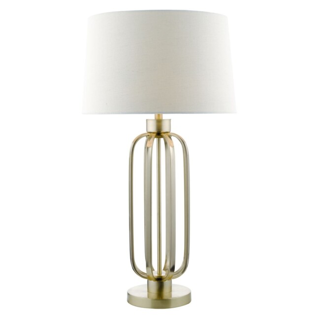Lampa stołowa Lucie do eleganckiej sypialni