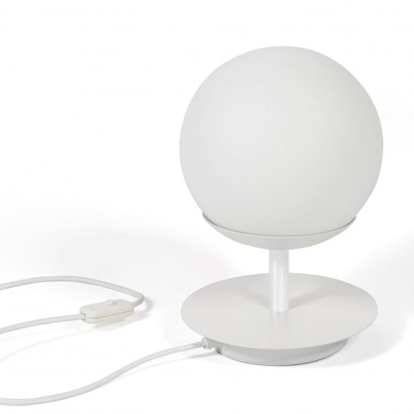 Lampa stołowa Plaat na szafkę w salonie