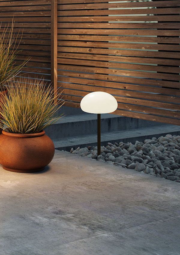 Lampa stołowa zewnętrzna Sponge 34 na taras