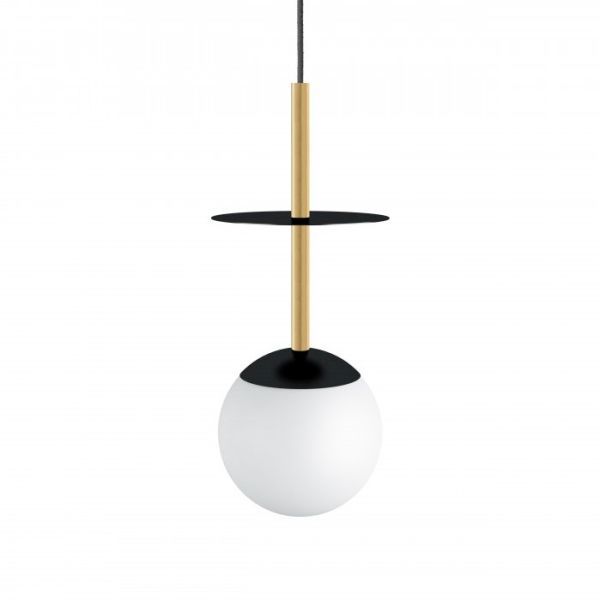 Lampa sufitowa Plaat Brass jako oświetlenie gabinetu