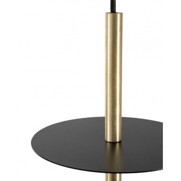 Lampa sufitowa Plaat Brass jako oświetlenie gabinetu