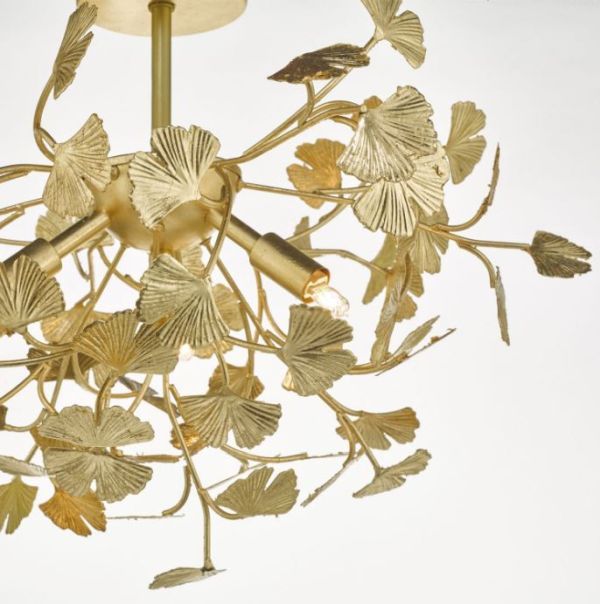 Lampa sufitowa Yadira do salonu lub sypialni