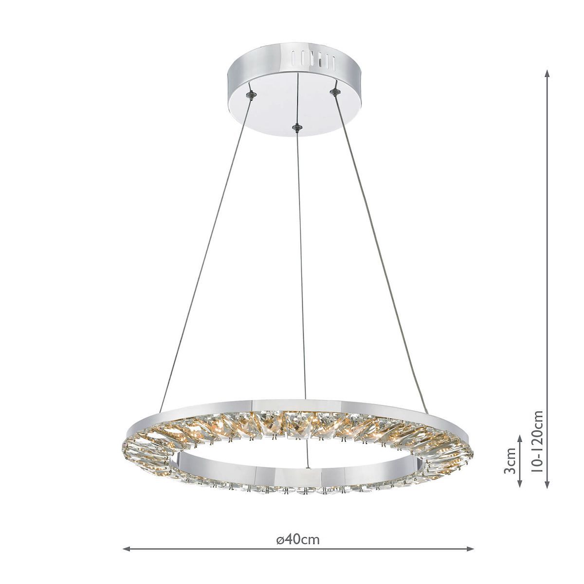 Lampa wisząca Altamura do pięknej sypialni