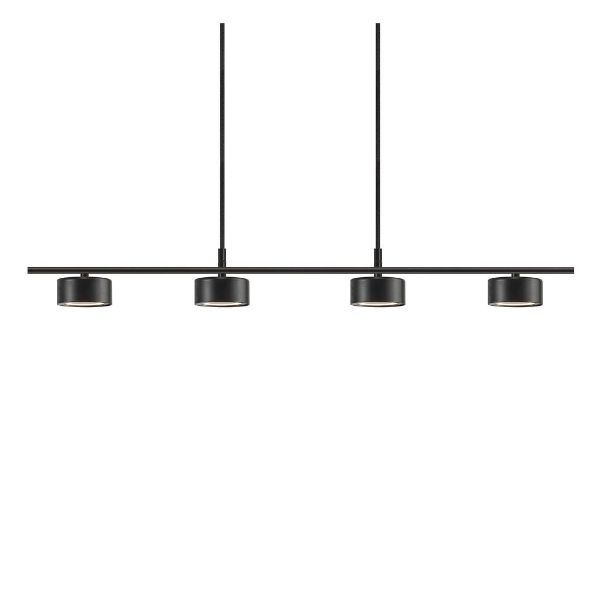 Lampa wisząca Clyde nad długi stół w jadalni