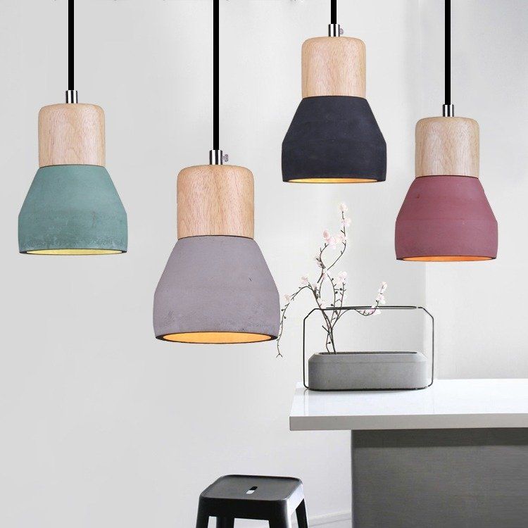 Lampa wisząca Concrete do przedpokoju