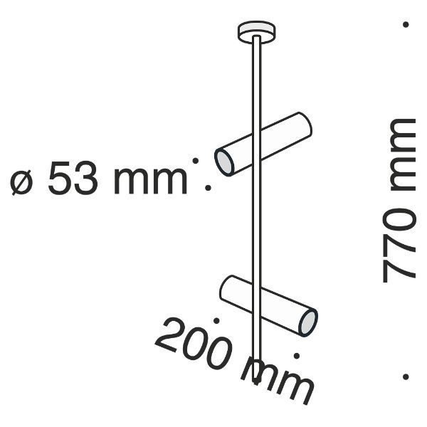 Lampa wisząca Elti do nowoczesnej kuchni