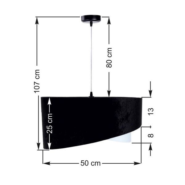 Lampa wisząca Galaxy do sypialni