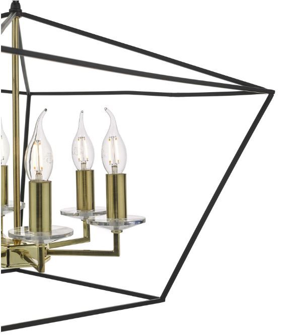 Lampa wisząca Gretchen nad stolik kawowy