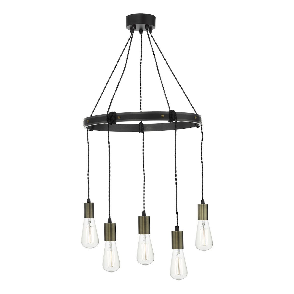 Lampa wisząca Ivan do dużego salonu