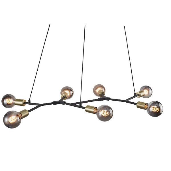 Lampa wisząca Josefine - industrialna nad stół w jadalni