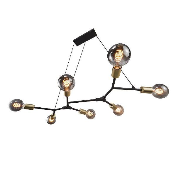 Lampa wisząca Josefine - industrialna nad stół w jadalni