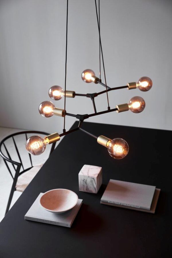 Lampa wisząca Josefine - industrialna nad stół w jadalni