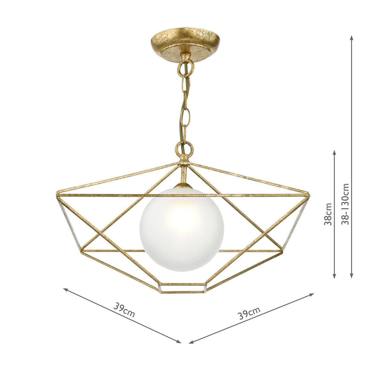 Lampa wisząca Orsini do nowoczesnej jadalni