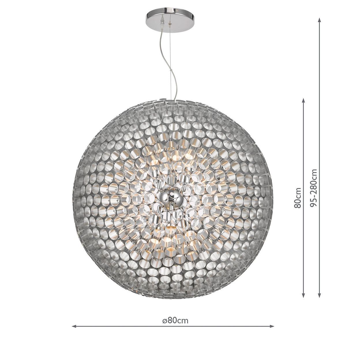 Lampa wisząca Serafina do eleganckiego salonu