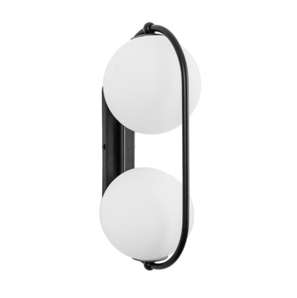 Podwójny kinkiet Koban E do klimatycznej sypialni