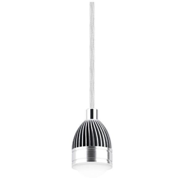 Srebrne zawieszenie do lampy - wbudowany LED