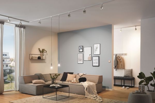 Zawieszenie do lamp szynowych - biały/chrom, URail 2Easy