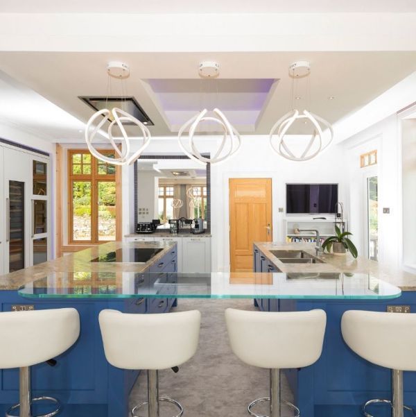 Zjawiskowa lampa wisząca Alonsa do kuchni