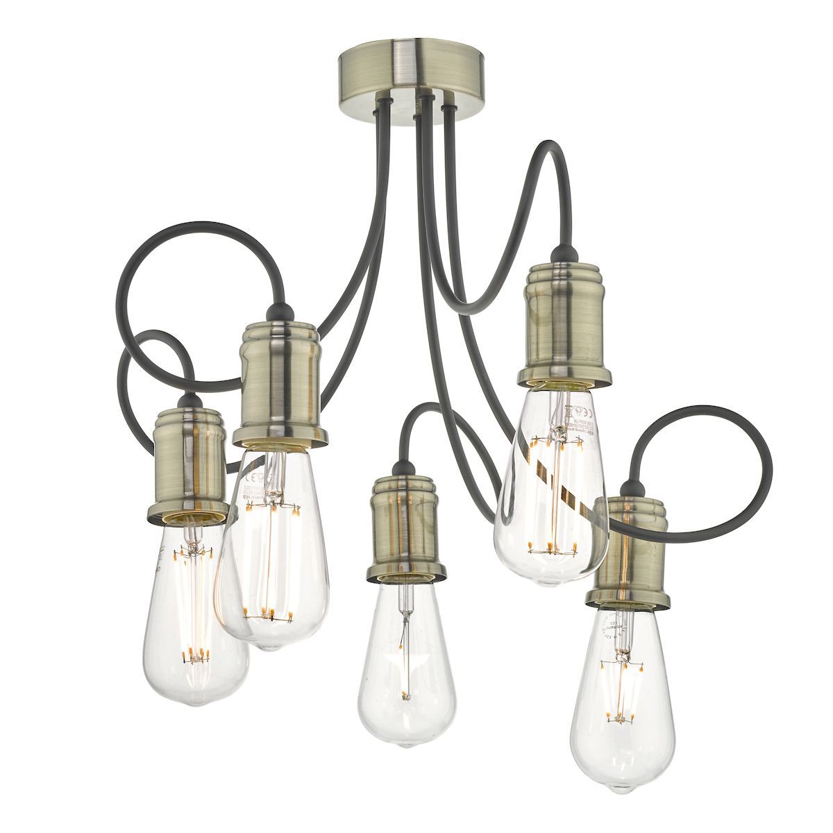 Żyrandol Alzbet do kuchni lub salonu