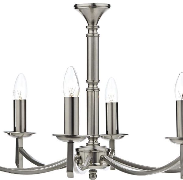 Żyrandol Ambassador nad okrągły stół do jadalni