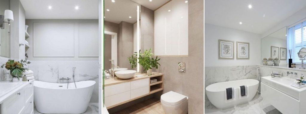 oczka sufitowe w lazience