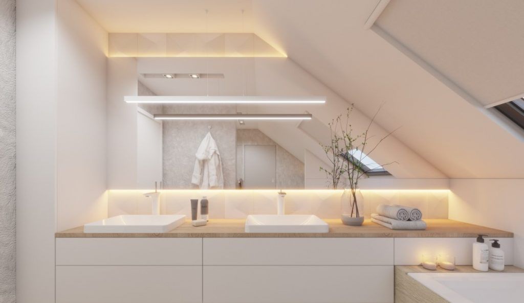 oświetlenie łazienki