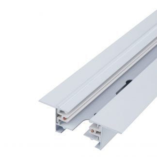 Szyna wpuszczana w sufit - biała, 1m