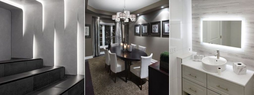 zimne swiatlo aranzacje