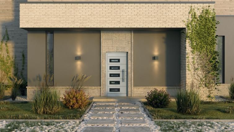 drzwi wejsciowe oswietlenie