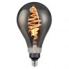 Duża żarówka LED - E27, szara