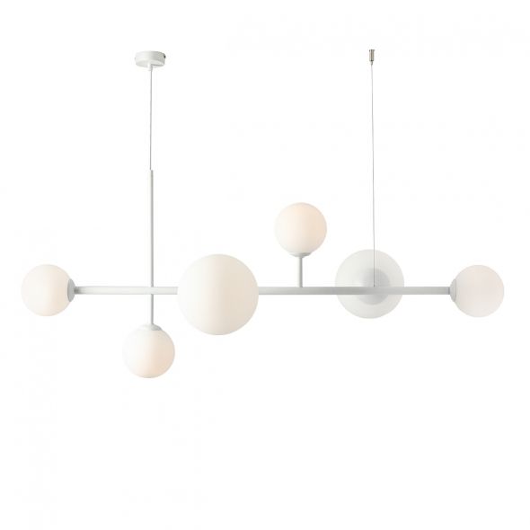 Lampa wisząca Dione do subtelnej sypialni