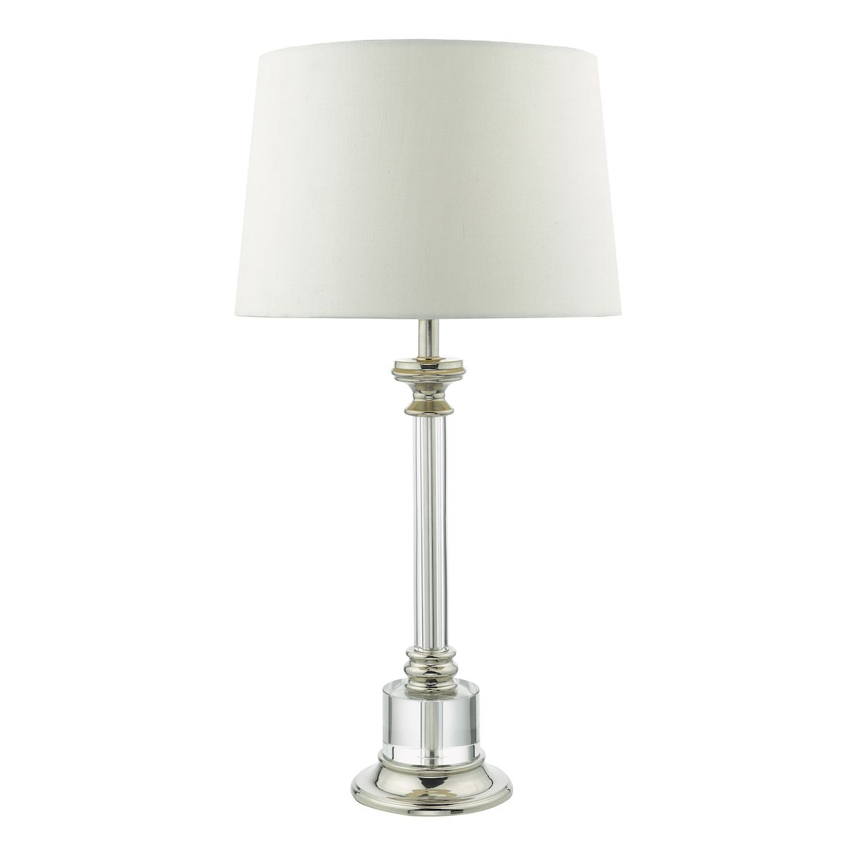 Klasyczna lampa stołowa Krona do subtelnej sypialni