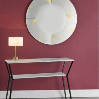 Lampa stołowa Liliya na szafkę w salonie